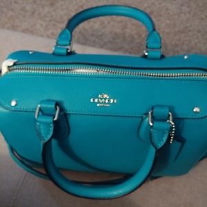 Leather Coach Bag